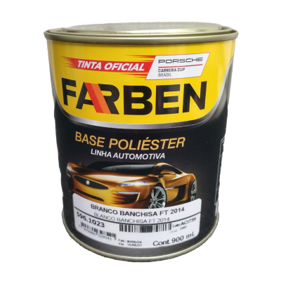 596.1023 - Poliéster Branco Banchisa FT 2014 - 900 ml - Farben