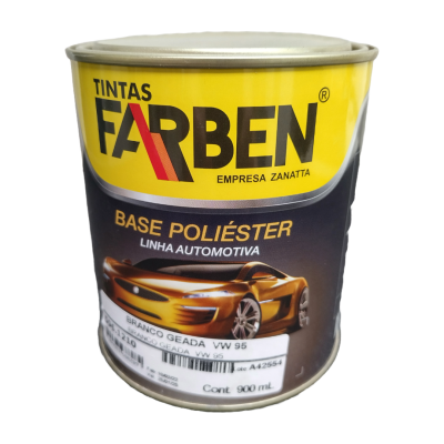 596.1210 - Poliéster Branco Geada VW 95 - 900 ml - Farben