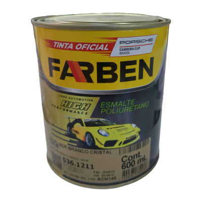 536.1211 - Esmalte PU Acrílico Branco Cristal VW 99 - 600 ml -Farben