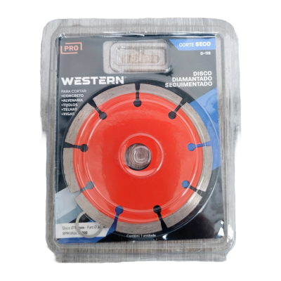 Disco Diamantado Segmentado - Western
