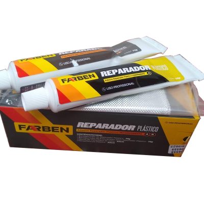 Adesivo Reparador Plástico Bicomponente AB - Farben