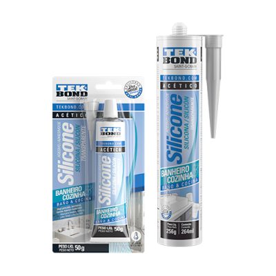 Silicone Acético Transparente - Tek Bond