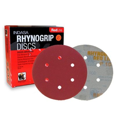 Lixa disco - Rhynogrip Red Line - 6" - Indasa